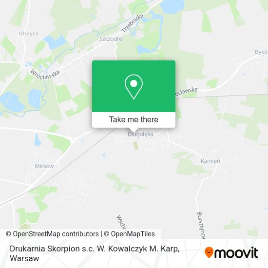 Drukarnia Skorpion s.c. W. Kowalczyk M. Karp map