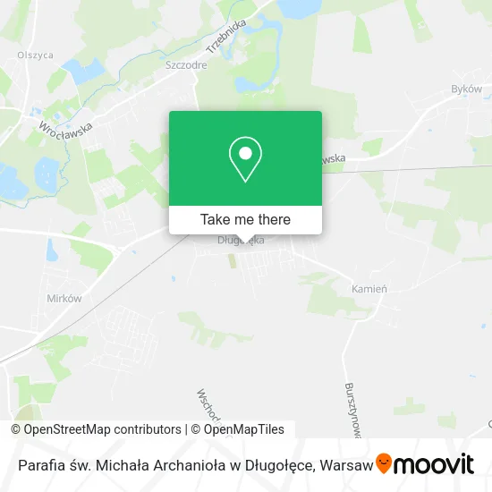 Карта Parafia św. Michała Archanioła w Długołęce