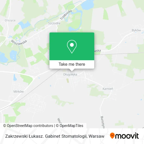 Карта Zakrzewski Łukasz. Gabinet Stomatologii