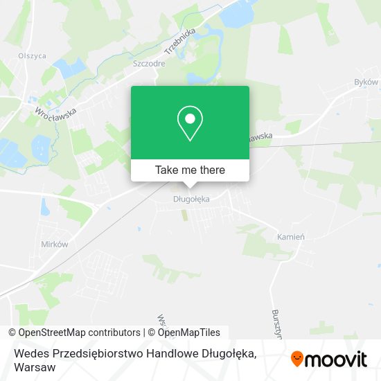 Wedes Przedsiębiorstwo Handlowe Długołęka map