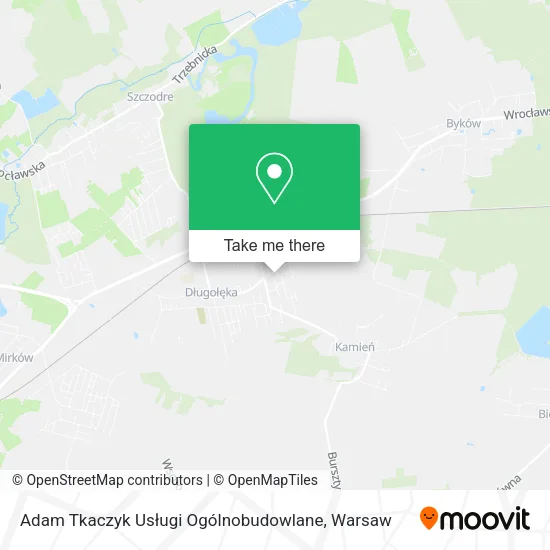 Карта Adam Tkaczyk Usługi Ogólnobudowlane