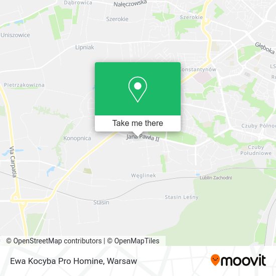 Ewa Kocyba Pro Homine map