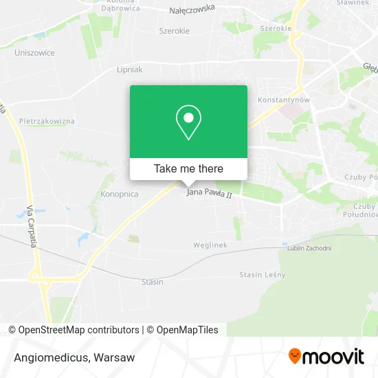 Angiomedicus map