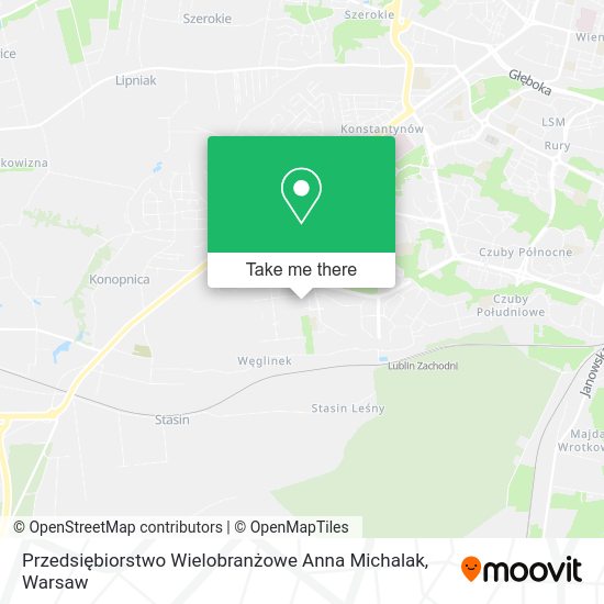 Przedsiębiorstwo Wielobranżowe Anna Michalak map