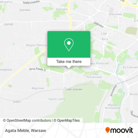 Карта Agata Meble