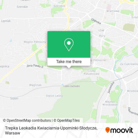 Trepka Leokadia Kwiaciarnia-Upominki-Słodycze map