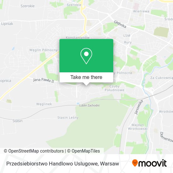 Przedsiebiorstwo Handlowo Uslugowe map