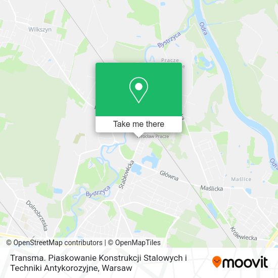 Transma. Piaskowanie Konstrukcji Stalowych i Techniki Antykorozyjne map