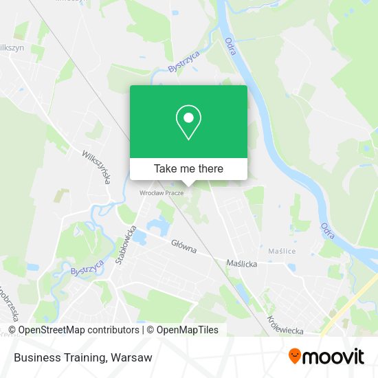 Business Training map