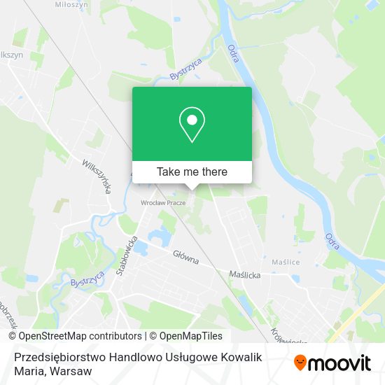 Przedsiębiorstwo Handlowo Usługowe Kowalik Maria map