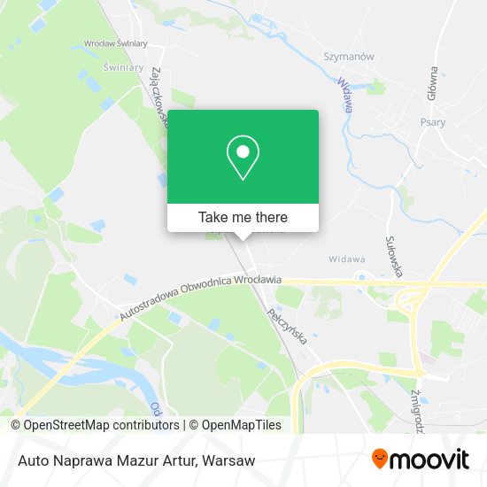 Auto Naprawa Mazur Artur map