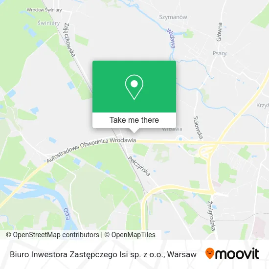Карта Biuro Inwestora Zastępczego Isi sp. z o.o.