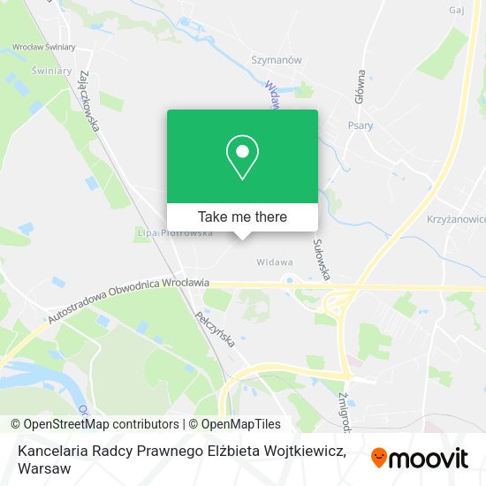 Kancelaria Radcy Prawnego Elżbieta Wojtkiewicz map