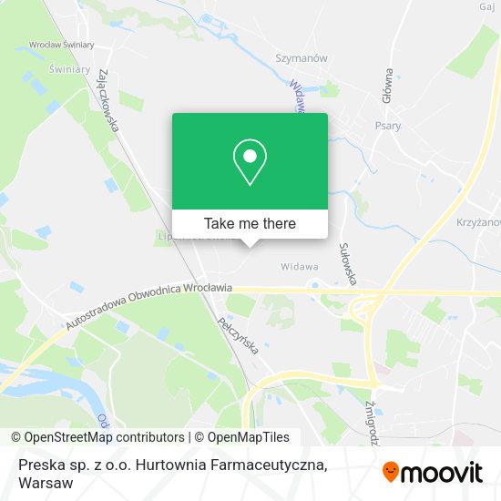 Preska sp. z o.o. Hurtownia Farmaceutyczna map