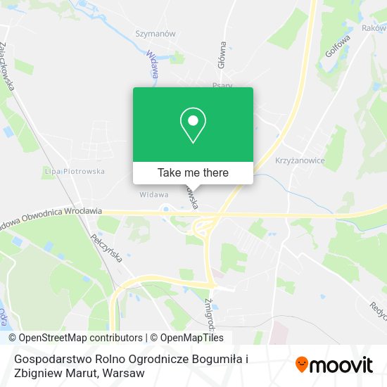 Gospodarstwo Rolno Ogrodnicze Bogumiła i Zbigniew Marut map