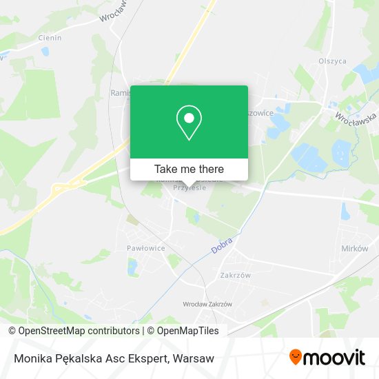 Monika Pękalska Asc Ekspert map