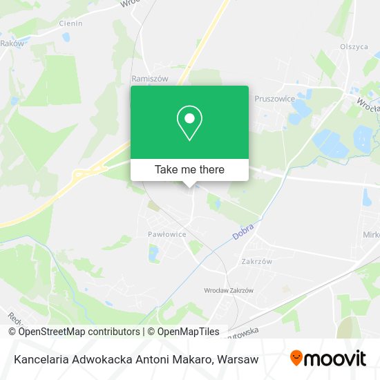 Kancelaria Adwokacka Antoni Makaro map