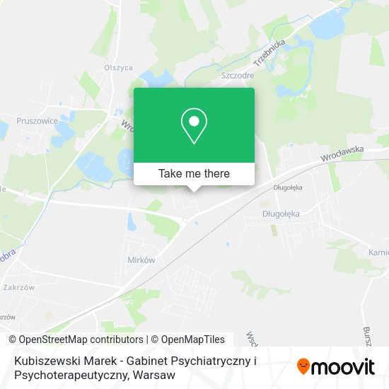 Kubiszewski Marek - Gabinet Psychiatryczny i Psychoterapeutyczny map