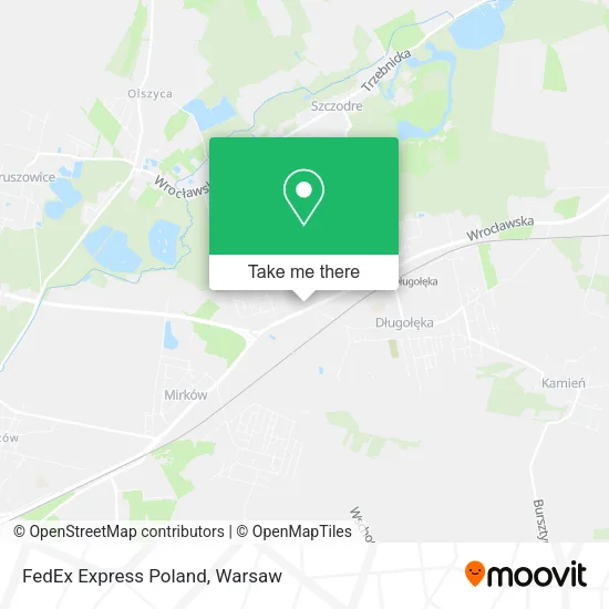 Карта FedEx Express Poland