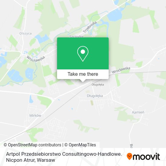 Artpol Przedsiebiorstwo Consultingowo-Handlowe. Nicpon Atrur map