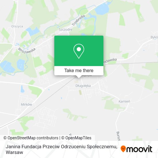 Janina Fundacja Przeciw Odrzuceniu Społecznemu map