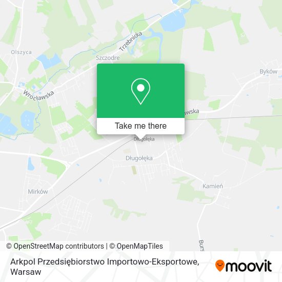 Arkpol Przedsiębiorstwo Importowo-Eksportowe map