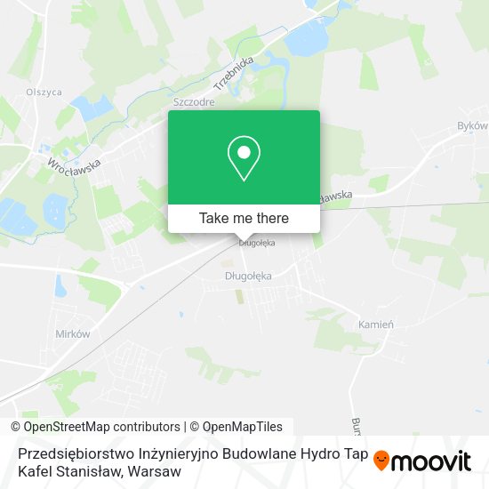 Карта Przedsiębiorstwo Inżynieryjno Budowlane Hydro Tap Kafel Stanisław