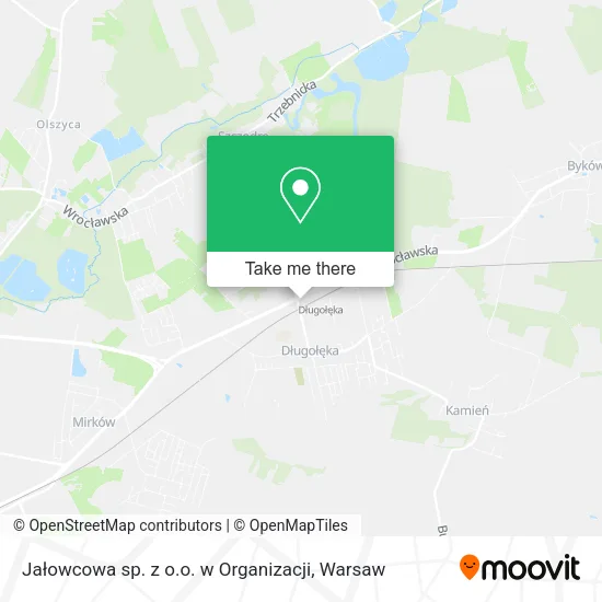 Карта Jałowcowa sp. z o.o. w Organizacji