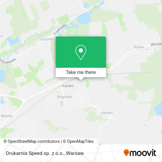 Карта Drukarnia Speed sp. z o.o.