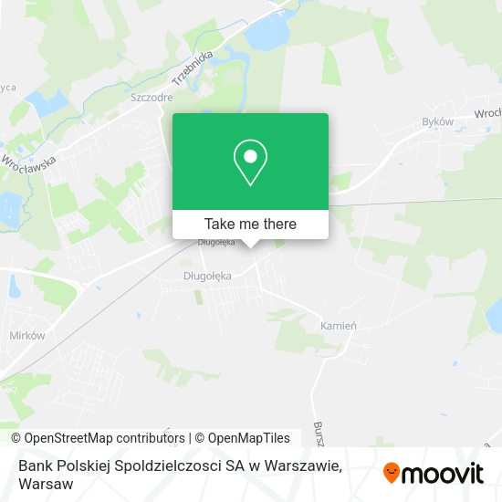 Bank Polskiej Spoldzielczosci SA w Warszawie map