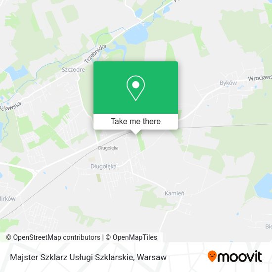 Majster Szklarz Usługi Szklarskie map