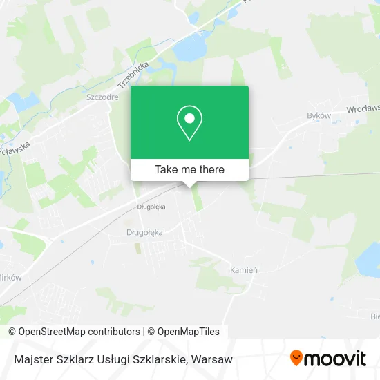 Карта Majster Szklarz Usługi Szklarskie