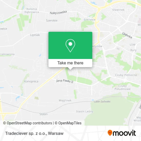 Карта Tradeclever sp. z o.o.