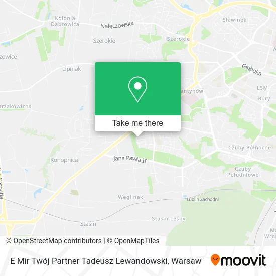 Карта E Mir Twój Partner Tadeusz Lewandowski