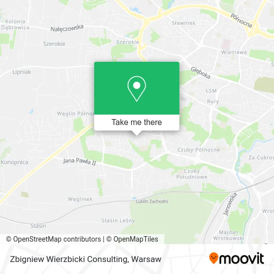 Карта Zbigniew Wierzbicki Consulting