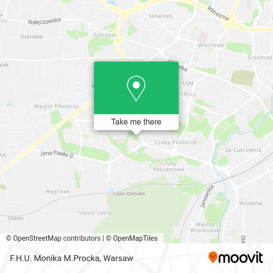 Карта F.H.U. Monika M.Procka