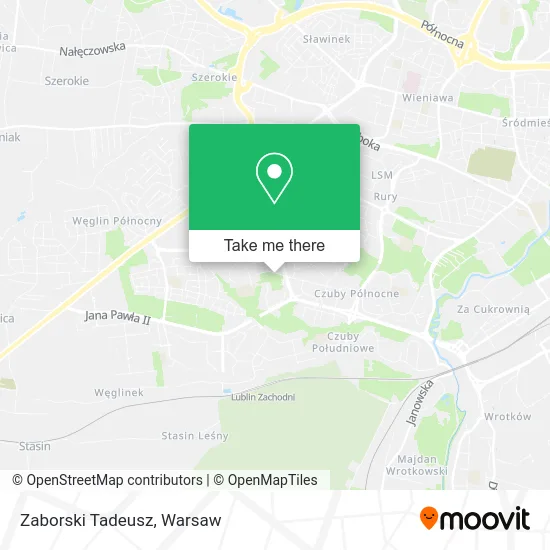 Карта Zaborski Tadeusz