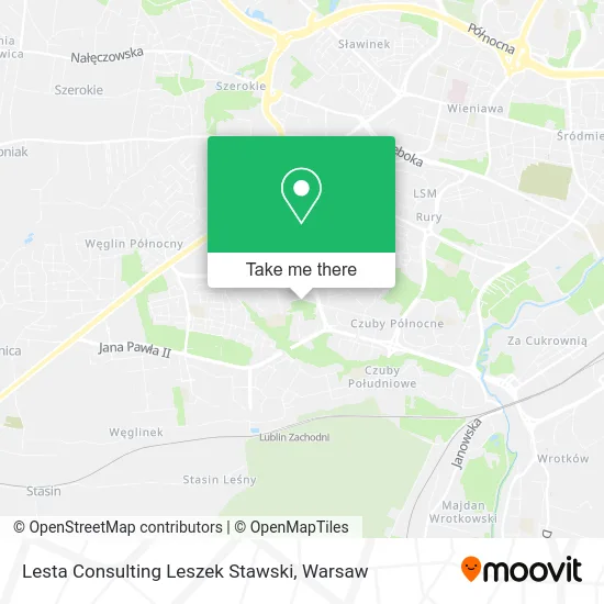 Lesta Consulting Leszek Stawski map