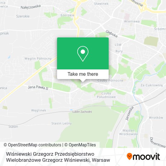 Wiśniewski Grzegorz Przedsiębiorstwo Wielobranżowe Grzegorz Wiśniewski map