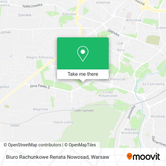 Biuro Rachunkowe Renata Nowosad map