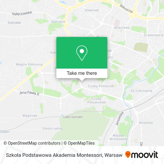 Szkoła Podstawowa Akademia Montessori map