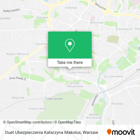 Duet Ubezpieczenia Katarzyna Makolus map