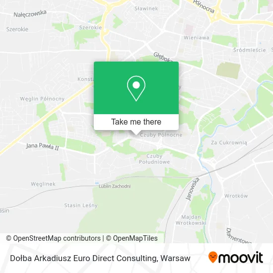 Карта Dołba Arkadiusz Euro Direct Consulting