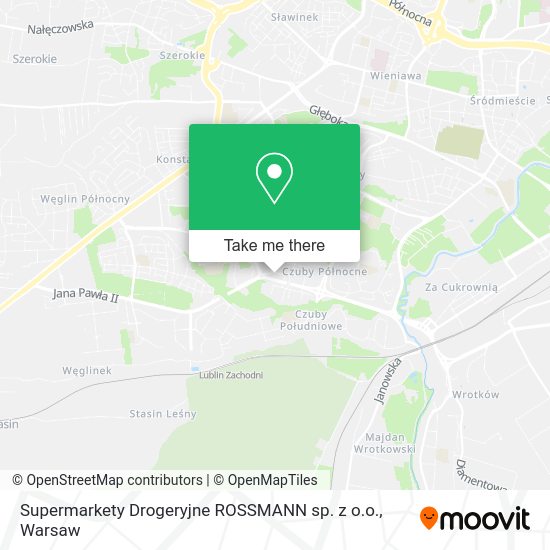 Supermarkety Drogeryjne ROSSMANN sp. z o.o. map