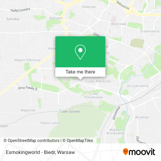 Карта Esmokingworld - Biedr