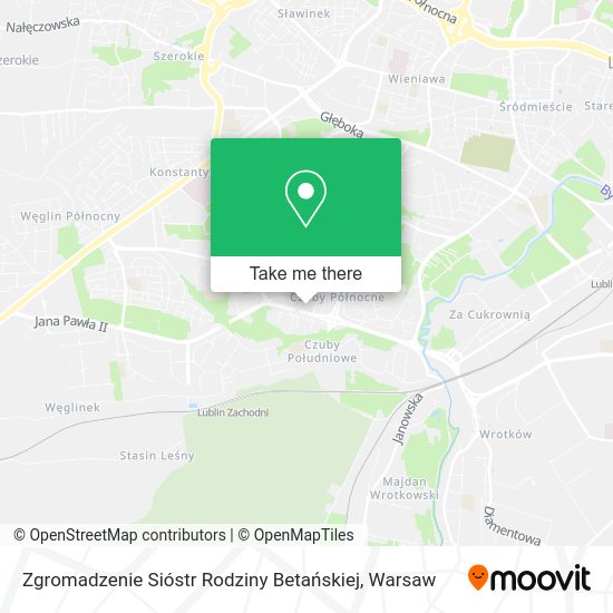 Zgromadzenie Sióstr Rodziny Betańskiej map