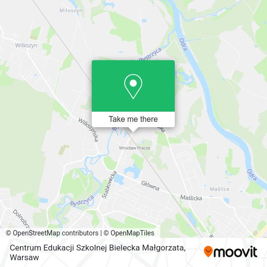 Centrum Edukacji Szkolnej Bielecka Małgorzata map