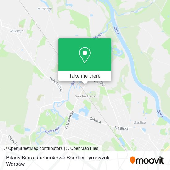 Bilans Biuro Rachunkowe Bogdan Tymoszuk map