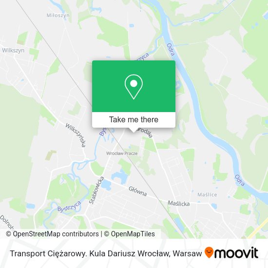 Transport Ciężarowy. Kula Dariusz Wrocław map