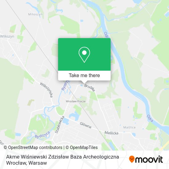 Akme Wiśniewski Zdzisław Baza Archeologiczna Wrocław map